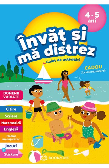 Imi place la gradinita + Invat si ma distrez (3-4 ani, 4-5 ani)