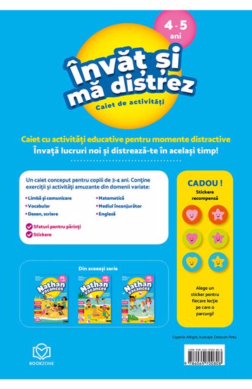 Imi place la gradinita + Invat si ma distrez (3-4 ani, 4-5 ani)