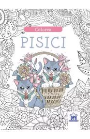 Colorez pisici - Carte de colorat