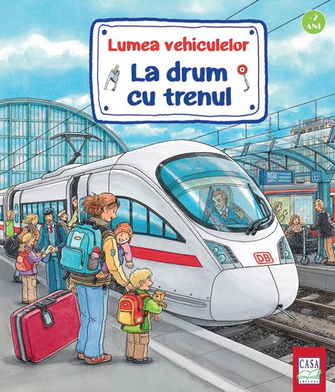 La drum cu trenul