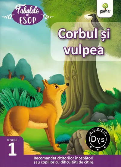 Corbul si vulpea