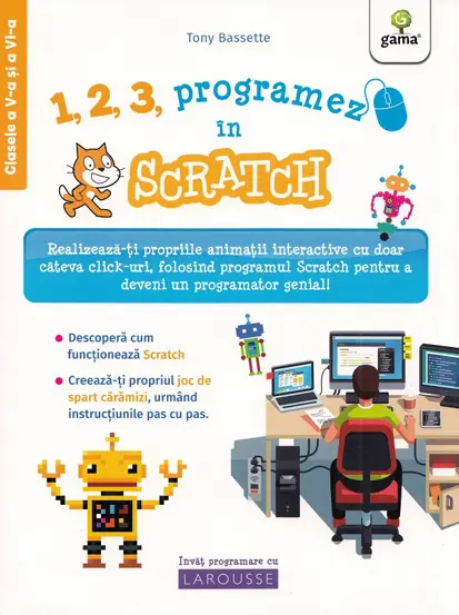 1, 2, 3, programez in Scratch