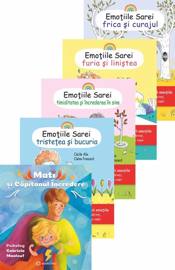 Mati si Capitanul Incredere + Pachet Emotiile Sarei