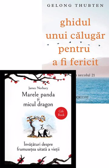 Marele panda si micul dragon + Ghidul unui calugar pentru a fi fericit