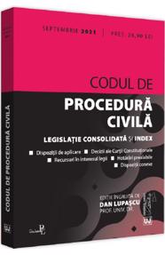 Codul de procedura civila: Septembrie 2021