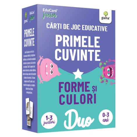 DuoCard - Primele cuvinte, Forme si culori