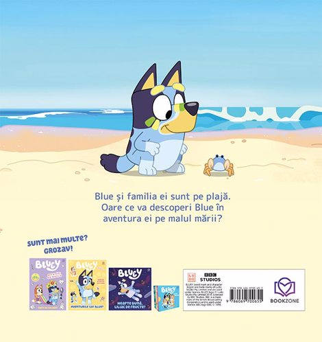 Bluey - Noapte buna, liliac de fructe! + La plaja + Blue si familia ei