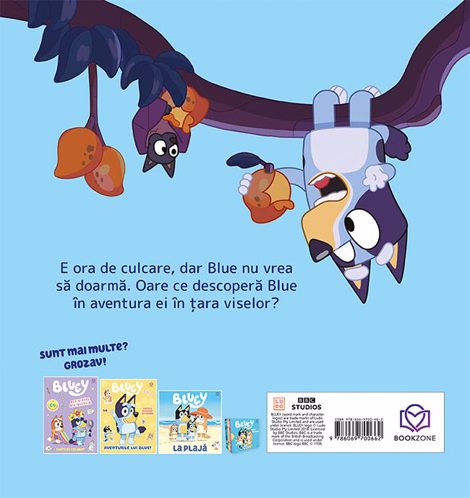 Bluey - Noapte buna, liliac de fructe! + La plaja + Blue si familia ei