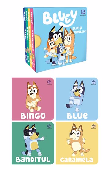 Bluey - Noapte buna, liliac de fructe! + La plaja + Blue si familia ei