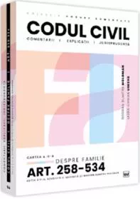 Codul civil. Cartea a II-a