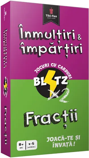 Pachet Blitz Fractii. Inmultiri si impartiri