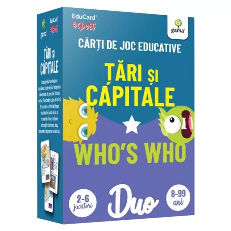 DuoCard - Tari si capitale. Who's who