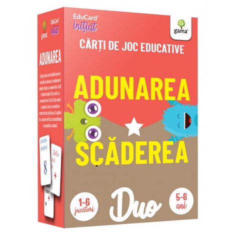 DuoCard - Adunarea. Scaderea