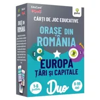 DuoCard - Orașe din România, Europa: Țări și capitale