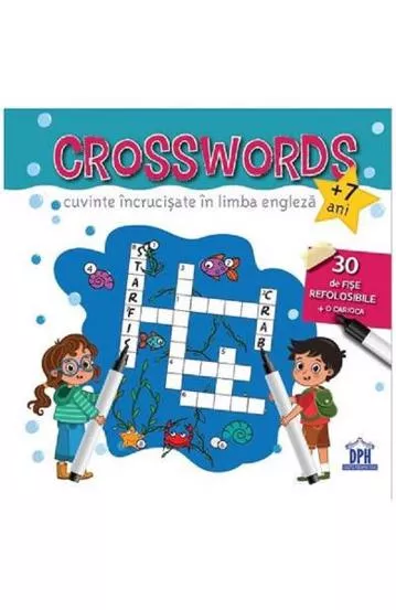 Crosswords. Cuvinte incrucisate in limba engleza 