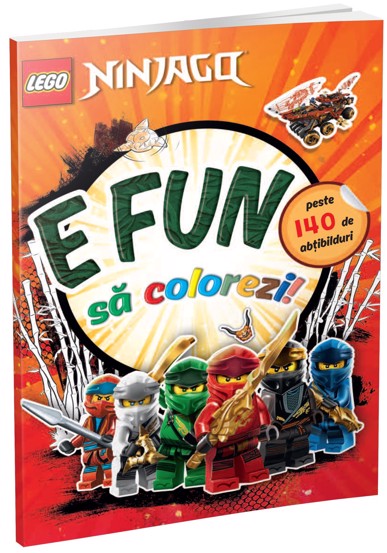 Lego - E fun sa colorezi - Ninjago