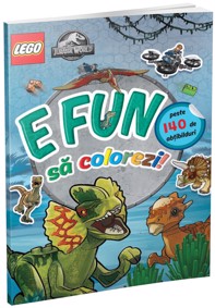 Lego - E fun să colorezi - Jurassic World