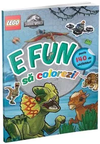 Lego - E fun sa colorezi - Jurassic World