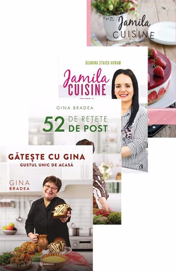 Pachet Gina Bradea + Pachet In bucatarie cu Jamila Cuisine