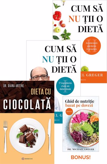 Scissors Release library Dieta cu ciocolata + Cum sa nu tii o dieta de Dr. Michael Greger » BookZone