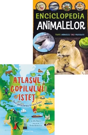 Atlasul copilului istet + Enciclopedia animalelor