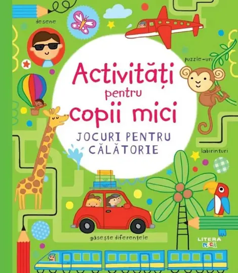 Activitati pentru copii mici. Jocuri pentru calatorie