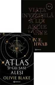 Atlas și cei șase aleși + Viata invizibila a lui Addie LaRue