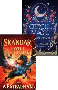 Skandar și hoțul de unicorni - Hardcover + Cercul magic al lunii negre