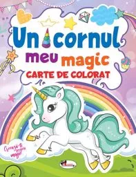 Unicornul meu magic carte de colorat