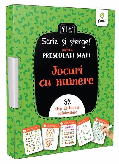 Jocuri cu numere - Scrie si sterge!