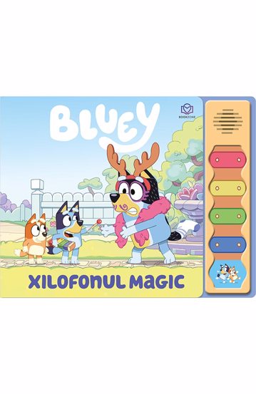 Bluey - Xilofonul magic + Pachet Teo creste mare