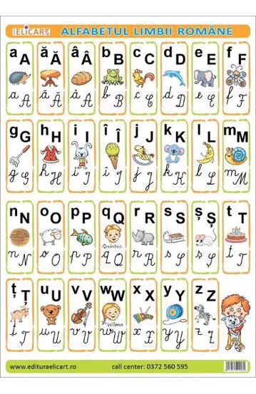 Pliant literele alfabetului