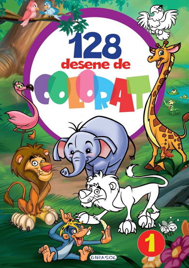 128 desene de colorat  1