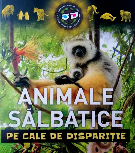 Animale salbatice pe cale de disparitie - cu ochelari 3D