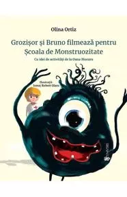Grozisor si Bruno filmeaza pentru Scoala de Monstruozitate