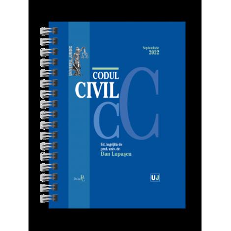Codul civil Septembrie 2022, Editie spiralata