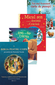 Biblia pentru copii + Pachet Cadoul Moșului