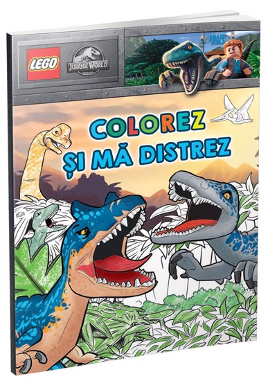 Colorez si ma distrez! - Jurassic World / Lego