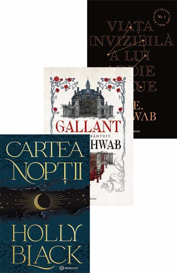 Cartea noptii + Gallant. Conacul Bantuit + Viata invizibila a lui Addie LaRue