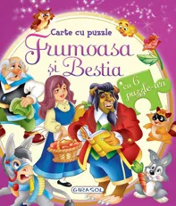 Carte cu puzzle. Frumoasa si Bestia