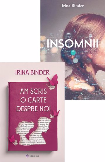 Pachet Am scris o carte despre noi  + Insomnii 