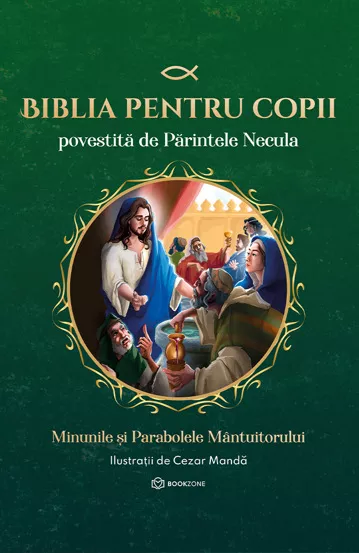 Pachet Biblia pentru copii povestita de Parintele Necula Vol II + Vol III