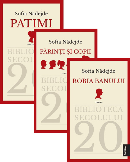Pachet 3 carti: Patimi. Robia banului. Parinti si copii