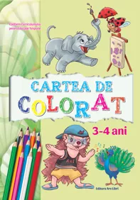 Cartea de colorat 3-4 ani