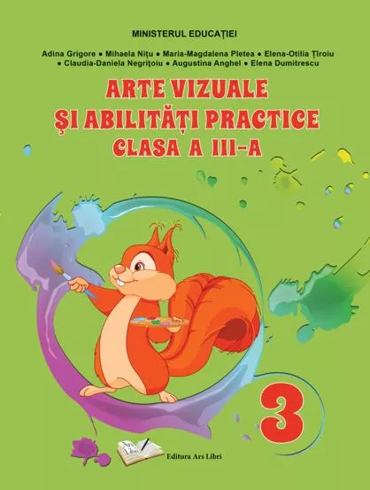 Manual Arte vizuale si abilitati practice, pentru cls. a III-a, in limba maghiara 