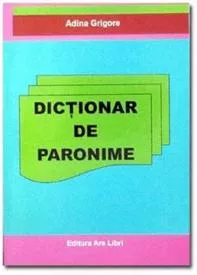 Dictionar de paronime 
