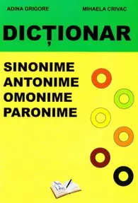Dictionar de sinonime, antonime, omonime, paronime 