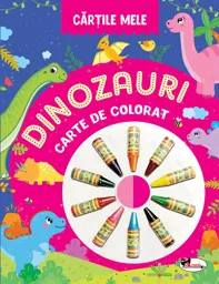 Cartile mele: Dinozauri. Carte de colorat