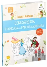 Cenusareasa & Frumoasa din padurea adormita/ Colorez povesti