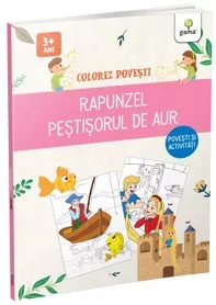 Rapunzel & Pestisorul de aur/ Colorez povesti